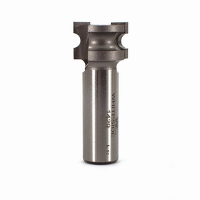 1429 Half Round (Bull Nose) Router Bit 1/2" SH 3/32" R X 3/16" Co X 1/2" CL 3/4" D