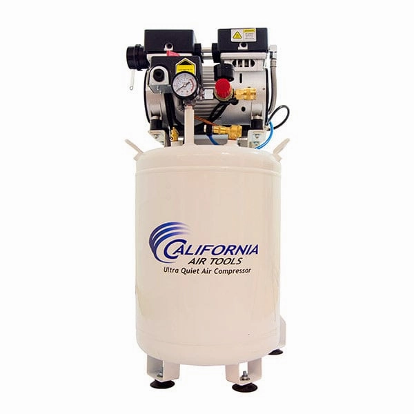 1HP 10 Gallon Oil-Free Steel Tank Air Compressor with Air Drying System and Aftercooler