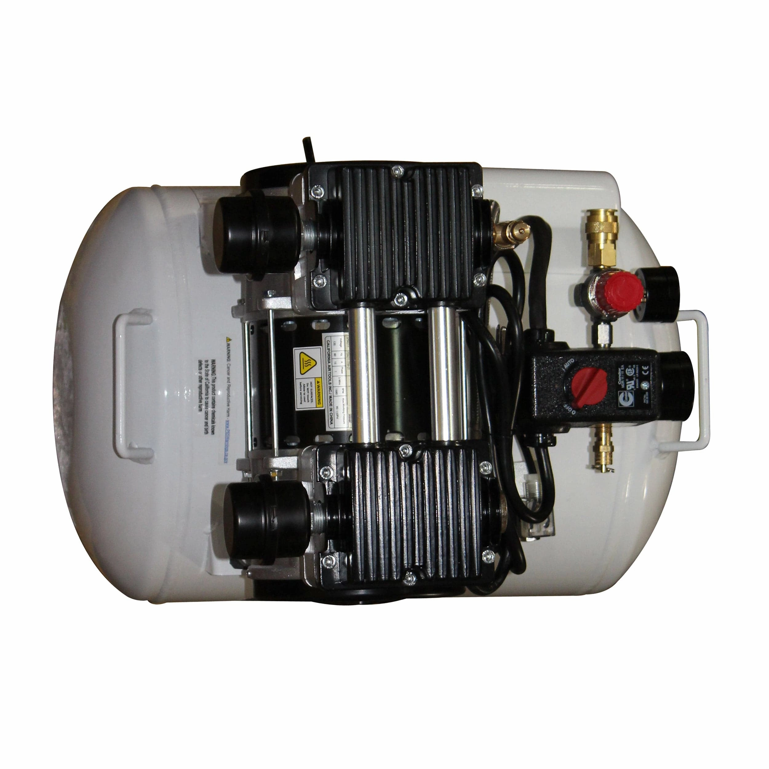2HP 10 Gallon Steel Tank Air Compressor - Oil Free