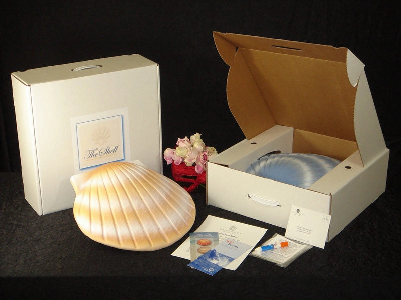 Biodegradable  Companion Shell Water Scattering Urn - Coral