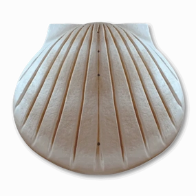 Biodegradable Companion Shell Water Scattering Urn - Sand