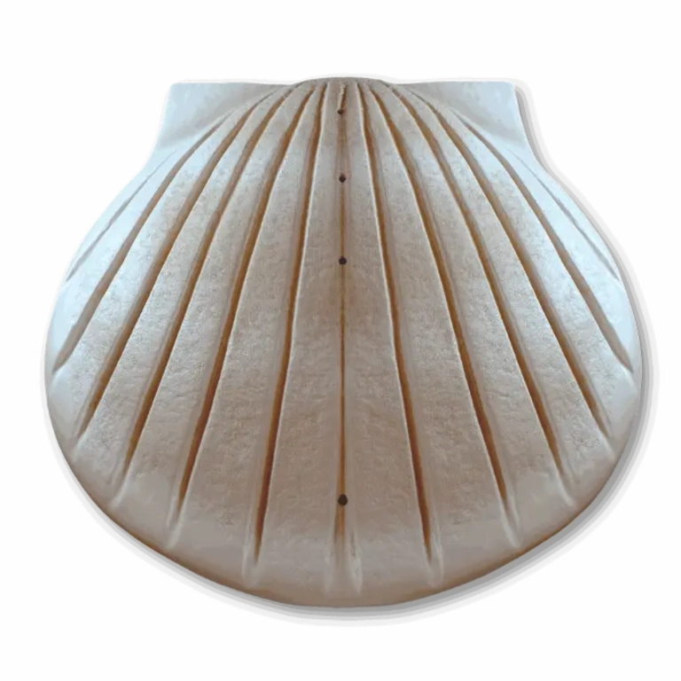 Biodegradable Companion Shell Water Scattering Urn - Sand