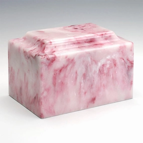 Classic Cultured Onyx Urn in Ruby