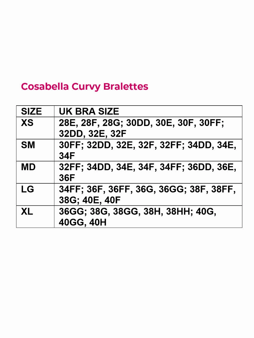 Cosabella Forte Curvy Padded Bralette