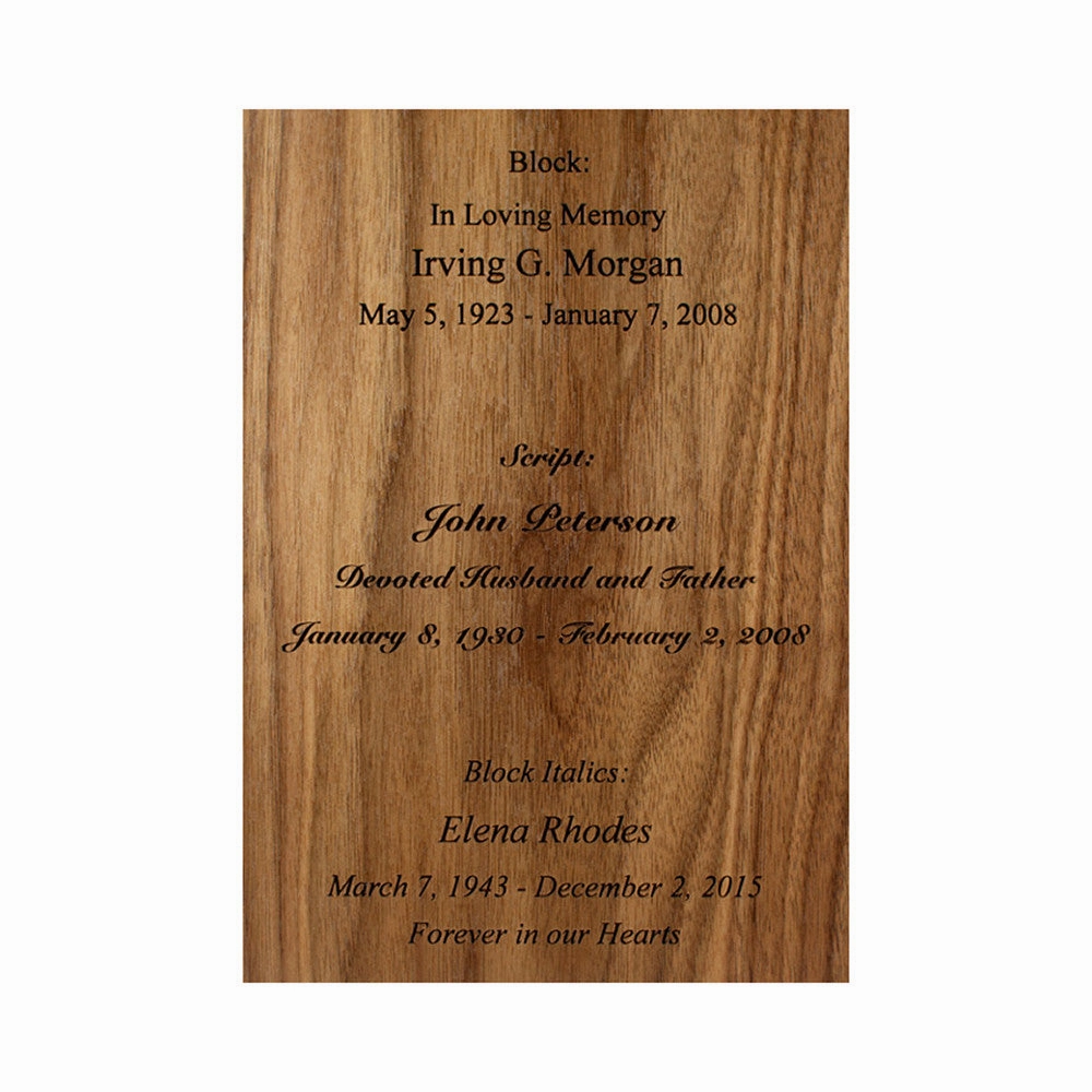 Covered Bridge Wooden Cremation Urn