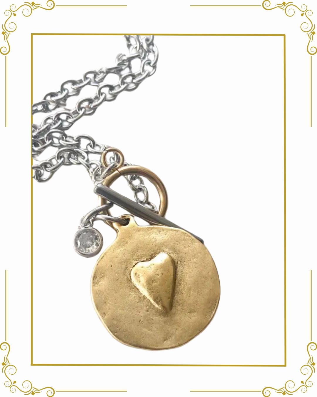 Cross My Heart Necklace