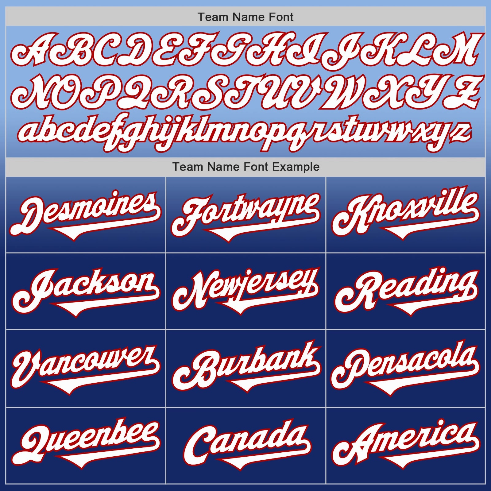 Custom Light Blue White Royal-Red Authentic Fade Fashion Baseball Jersey