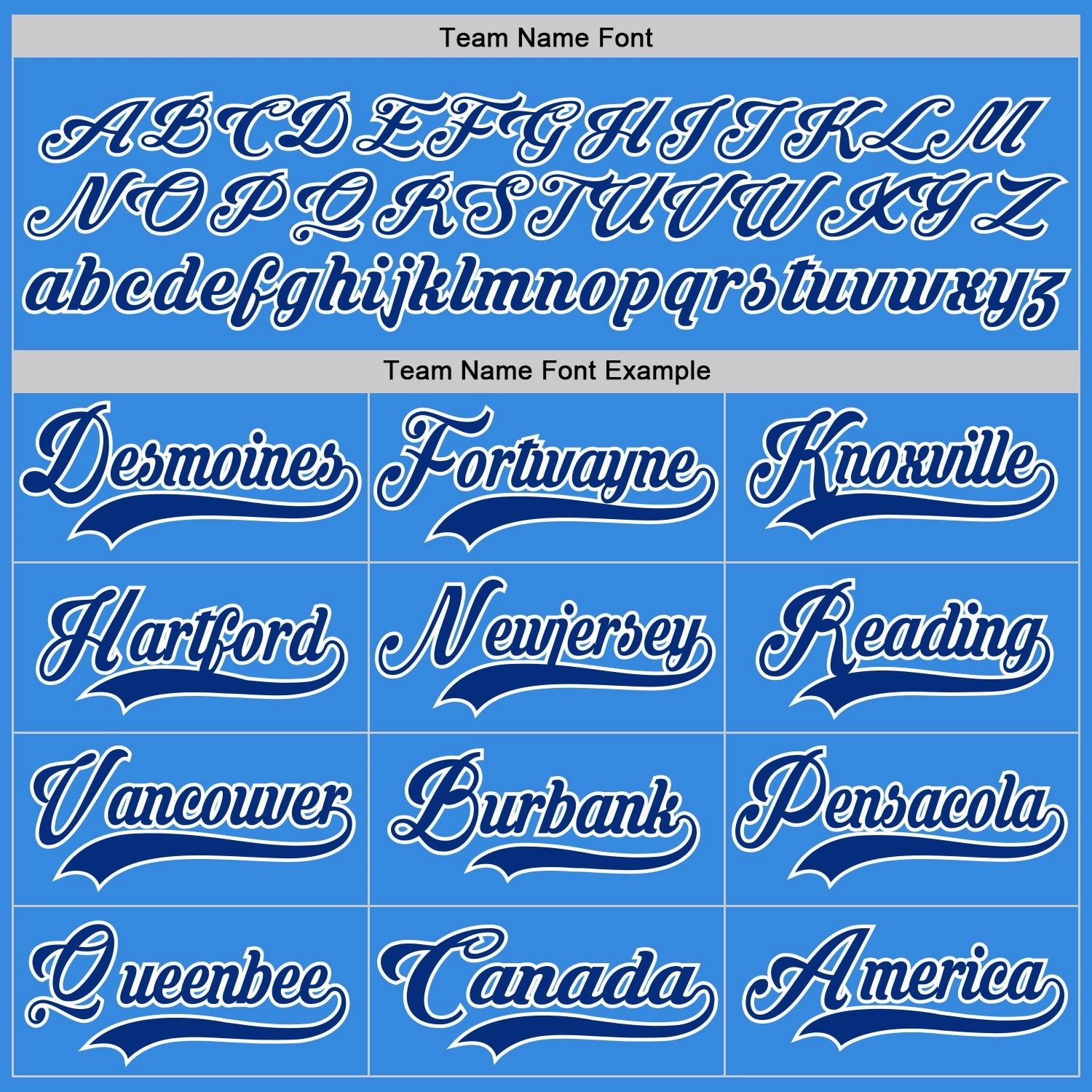 Custom Powder Blue Royal-White Hockey Jersey