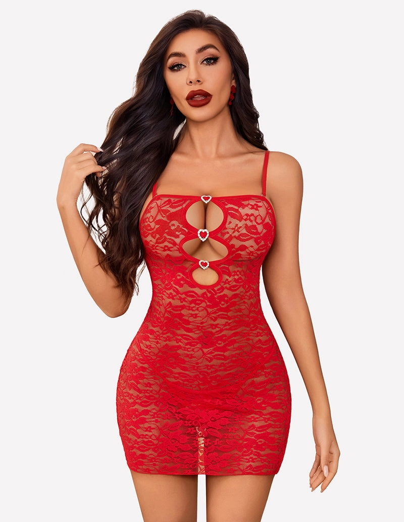 Cutout Chemise Exotic Boudoir Outfits
