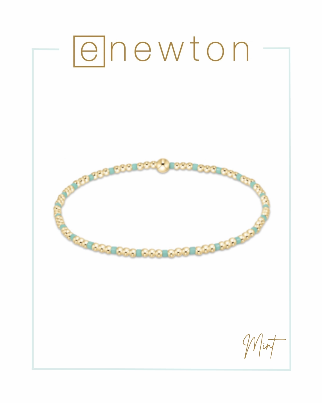 E Newton Hope Sincerity Pattern 2mm Bracelet