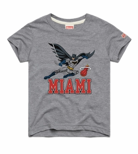 Homage Miami HEAT Batman Youth Tee