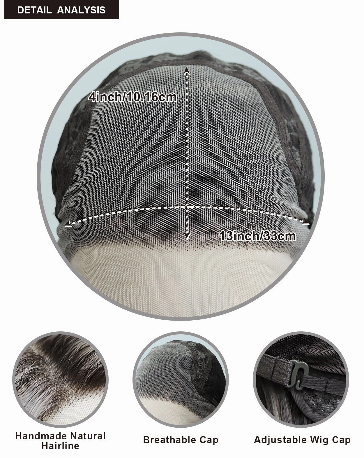 IMstyle MOCHA 13*4 glueless mocha brown with natural light blonde highlight free part Lace Front wig Heat Resistant