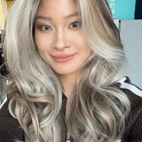 IMstyle Tracy light Blonde and Brown color Loose wave 13*6 Free parting lace wig