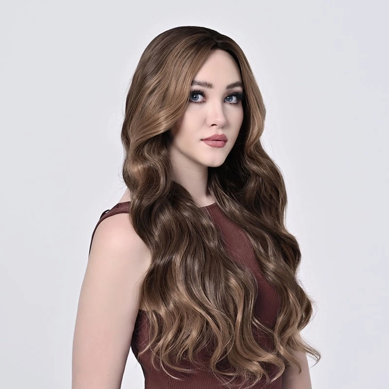 Imstylewigs-Jacqueline-26 inches Ombre chocolate brown Body Wave lace wigs