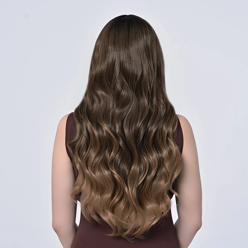 Imstylewigs-Jacqueline-26 inches Ombre chocolate brown Body Wave lace wigs