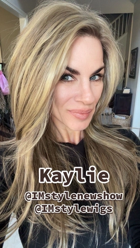 Imstylewigs  Kaylie Mocha Brown  Wolf Cuting Lace Front Wigs (ELSA)