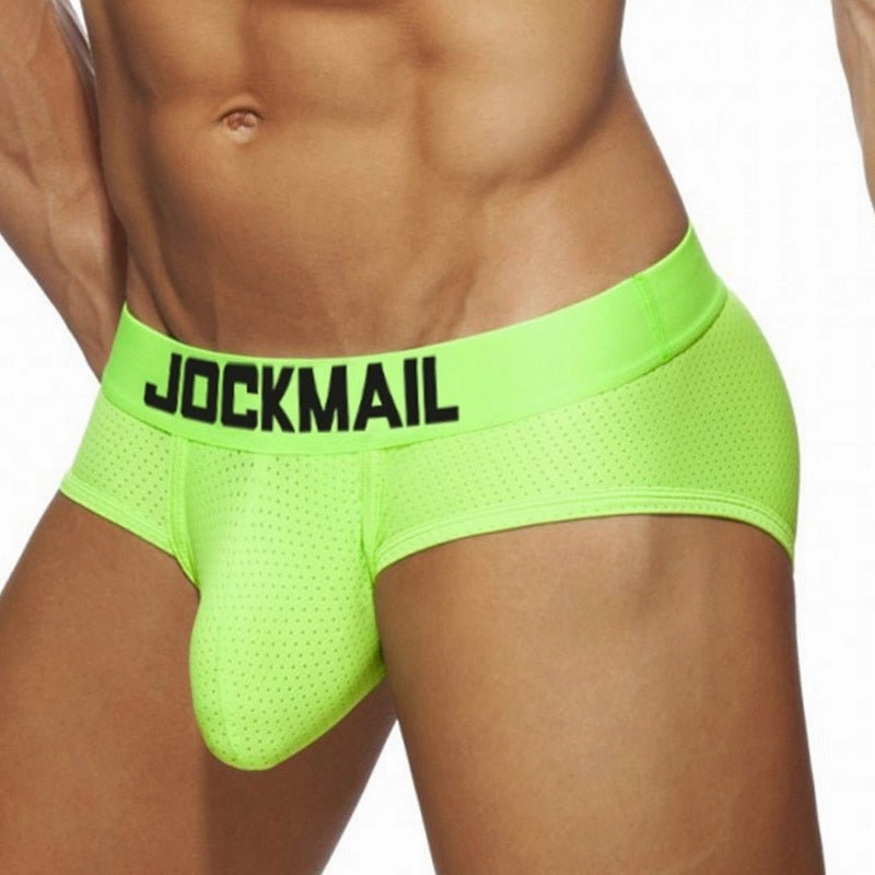 Jockmail Neon Mesh Briefs 4-Pack