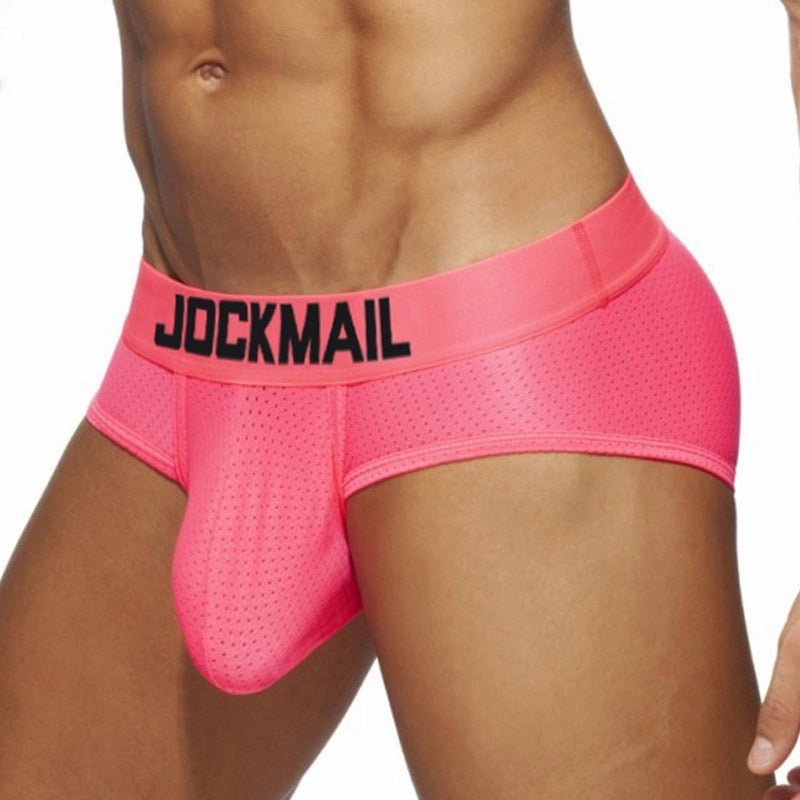 Jockmail Neon Mesh Briefs 4-Pack
