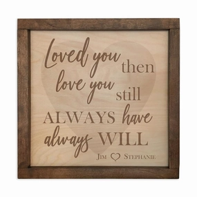 Love You Still Memorial Plaque Cremation Urn