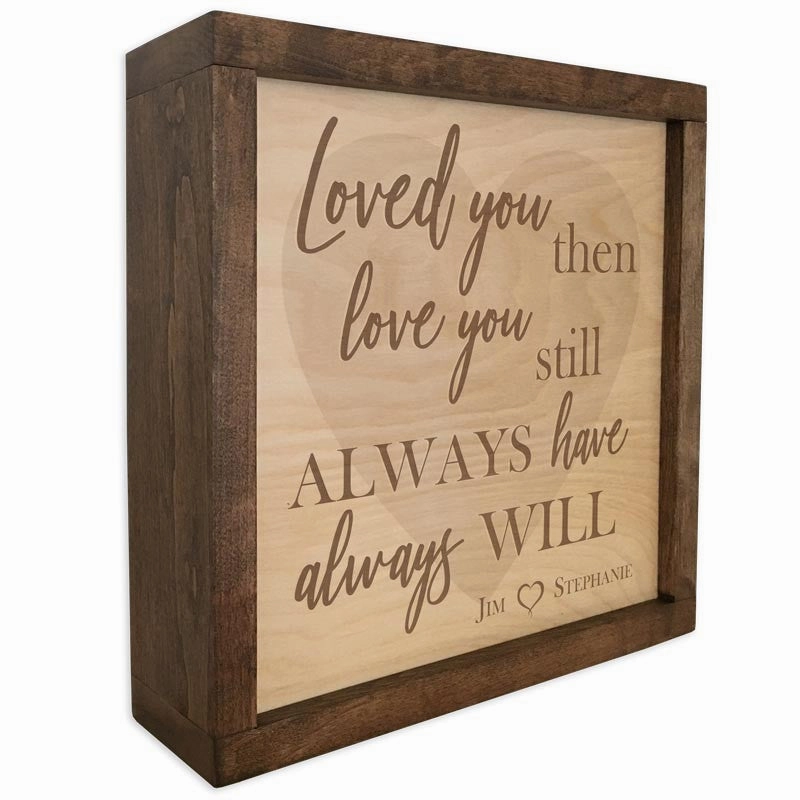 Love You Still Memorial Plaque Cremation Urn