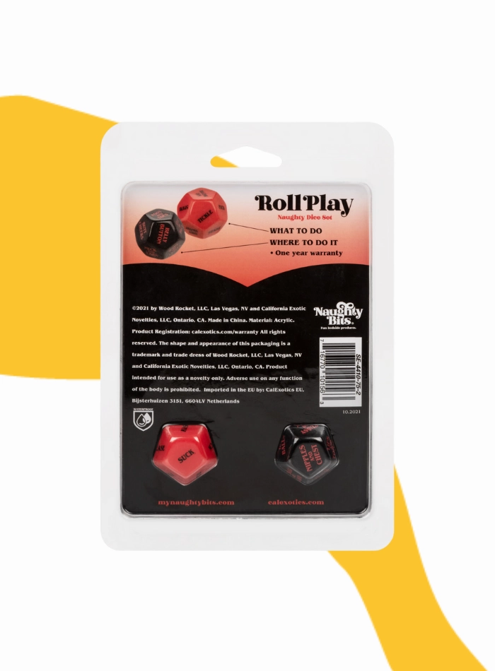 Naughty Bits ROLL PLAY Naughty Dice Set