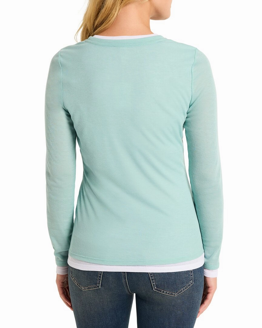 NIC   ZOE Plus Long Sleeve Double Layer Top