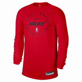 Nike HEAT Culture: Blood Red Long Sleeve Practice Tee