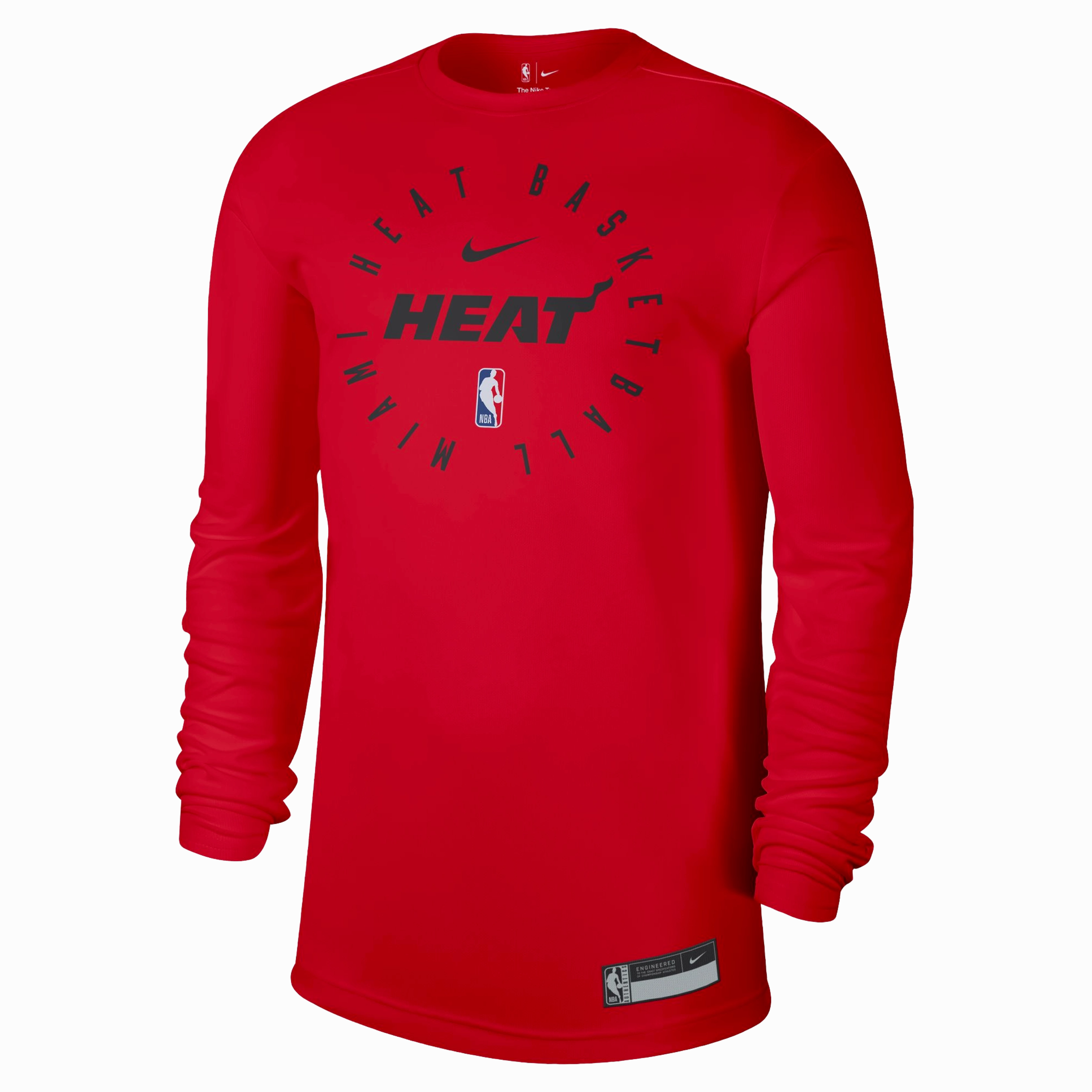 Nike HEAT Culture: Blood Red Long Sleeve Practice Tee