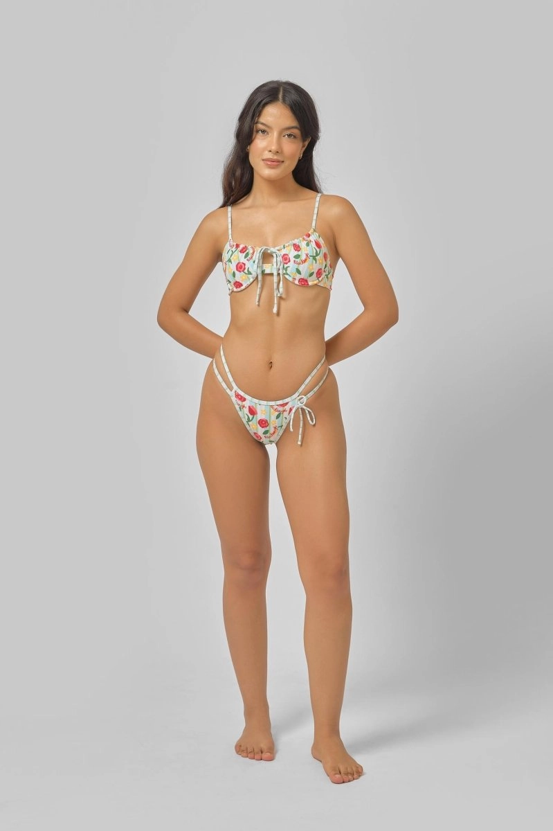 Noey Underwire Tie Front Top / Ciao Bella FINAL SALE