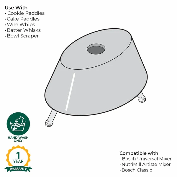 Nutrimill Bosch Cookie Paddles with Metal Drive