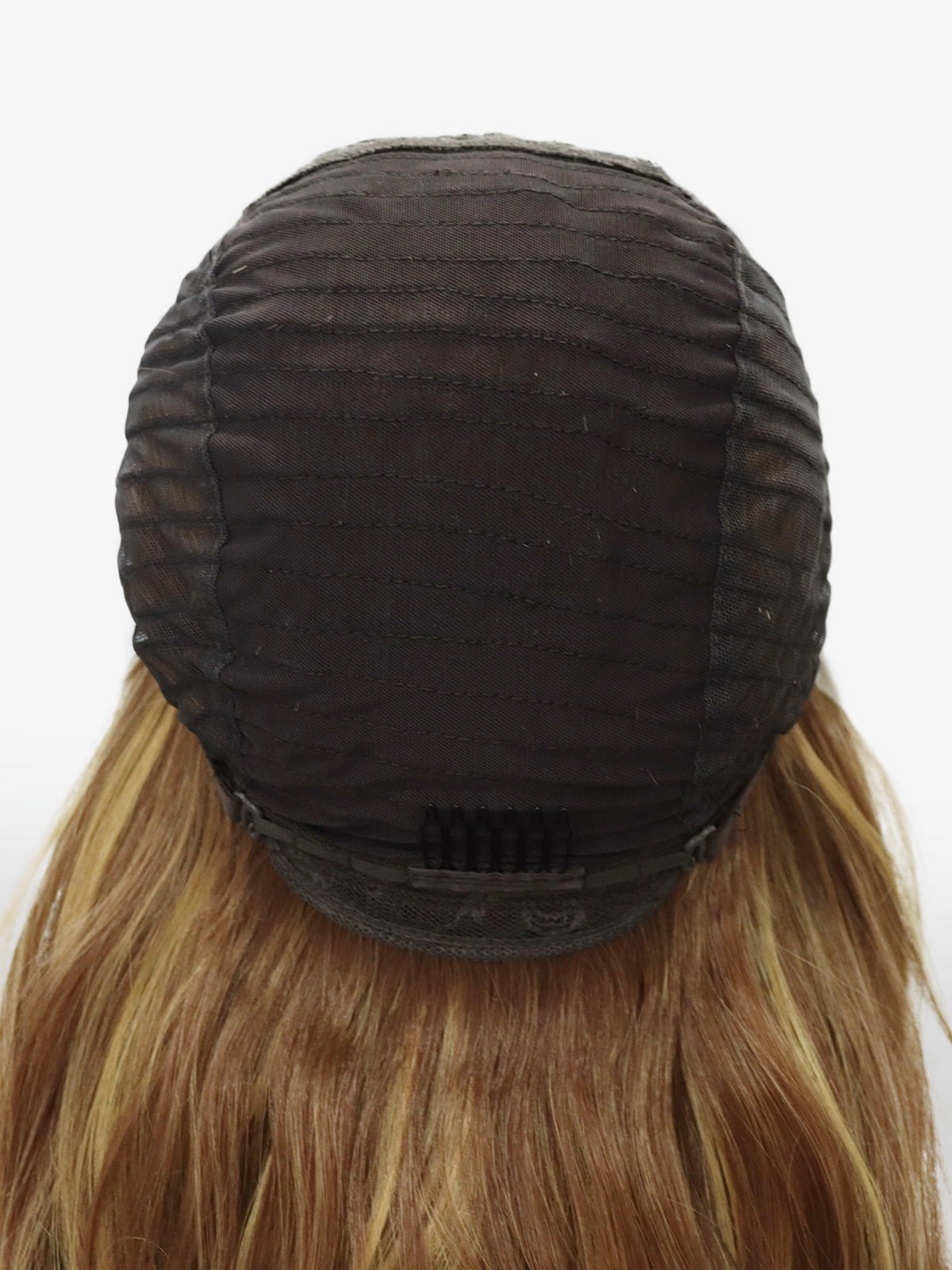 ON-SALE Coco-24 inches Skunk stripe brown body wave lace wigs