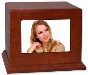 Photo Display Cremation Urn Landscape Frame