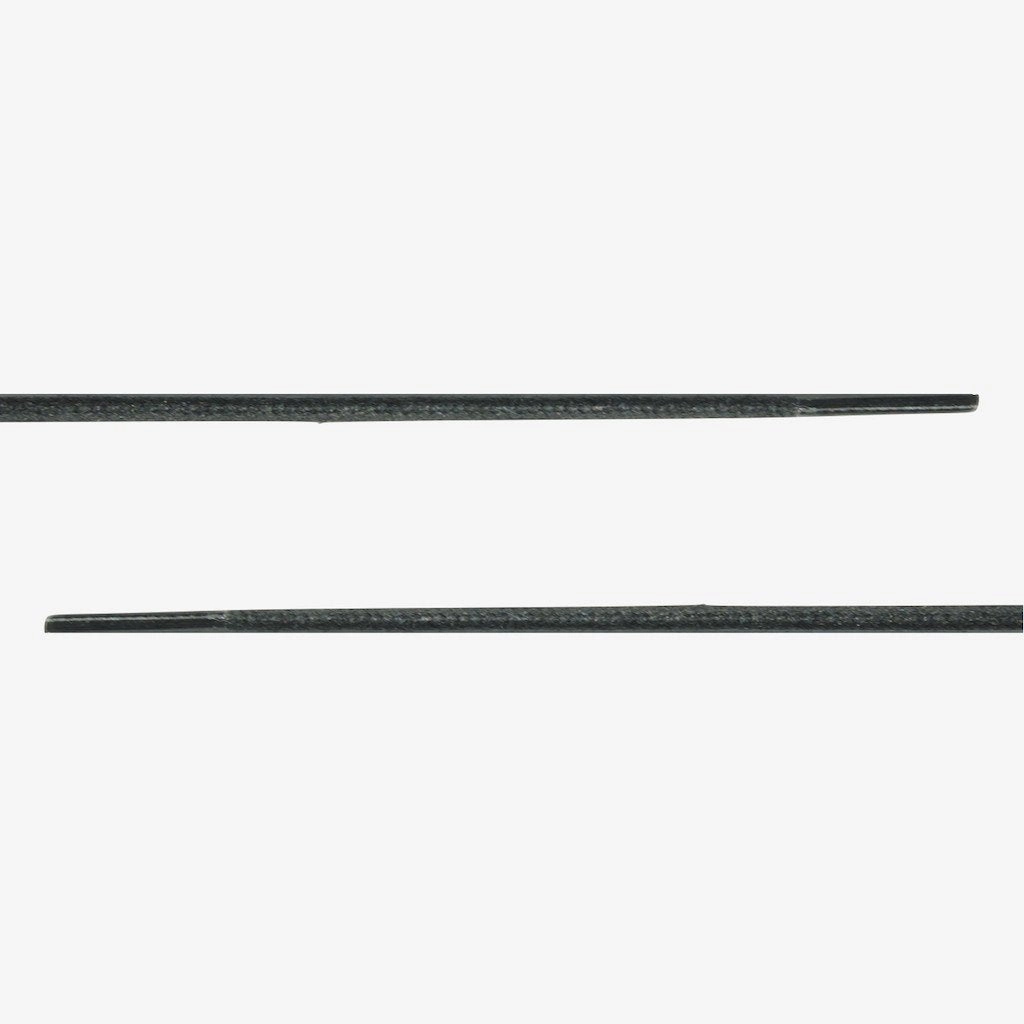 Round Waxed Cotton Laces | Black