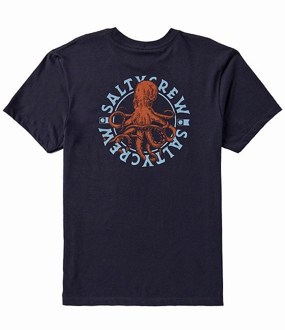 Salty Crew Mens Tentacles Premium S S Tee