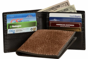 Tan Hippopotamus Bifold Wallet