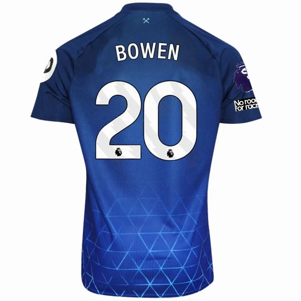 Umbro West Ham Jarrod Bowen Third Jersey w/ EPL   No Room For Racism Patches 23/24 (Navy/Sky Blue)