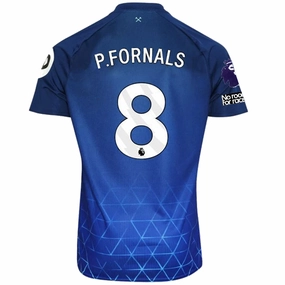 Umbro West Ham Pablo Fornals Third Jersey w/ EPL   No Room For Racism Patches 23/24 (Navy/Sky Blue)