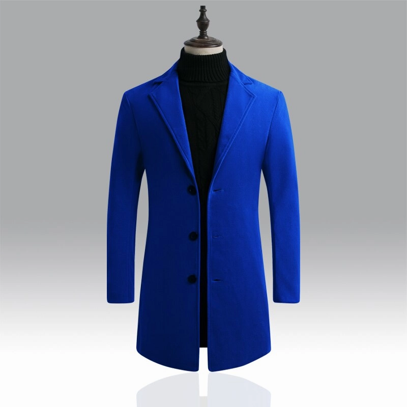 West Louis™ Designer Business Style Overcoat