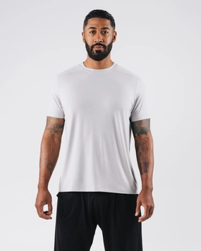 Zero Accent Tee - Light Grey